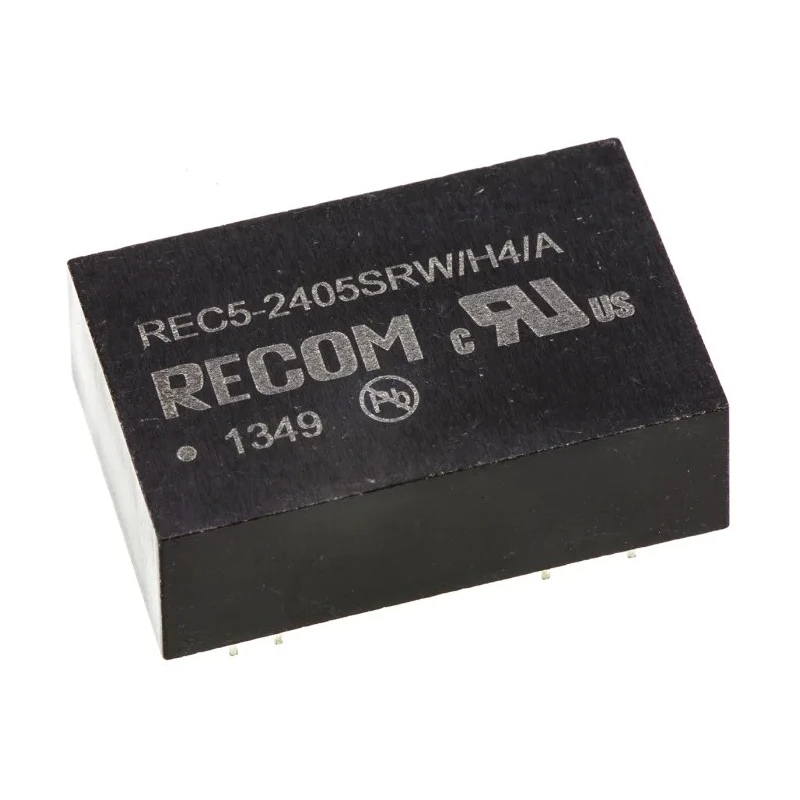 Recom DC/DC Converter 5V DC 1A, 18V-36V Input, 5W Through Hole DIP Package REC5