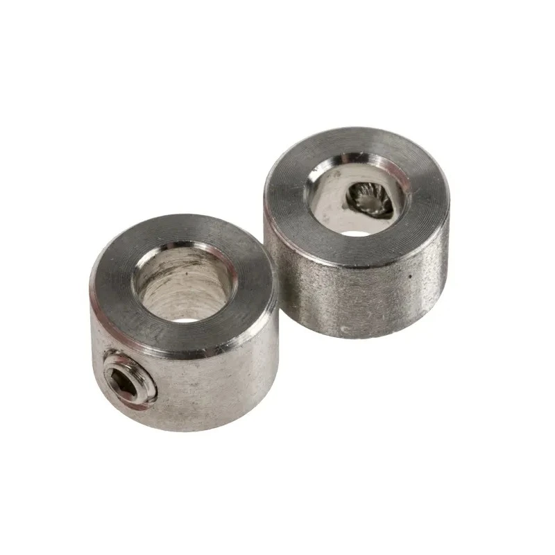 RS PRO Stainless Steel Shaft Collar, One Piece Set Screw Fastening, Bore Diameter 6mm, Outside Diameter 12mm, Width 122-3449