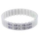 Contitech T Profile Timing Belt 10 mm Width 150 mm Length 30 Teeth SYNCHROFLEX 10 / T5 / 150 SS