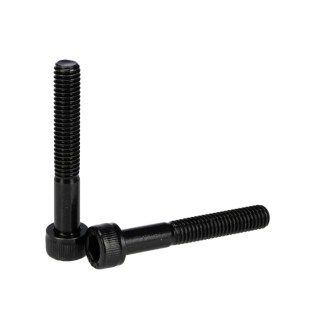 Yahata Neji Black Oxide Steel Hex Socket Cap Screw, Cross Drive, M6 Thread, 40 mm Length M6X40