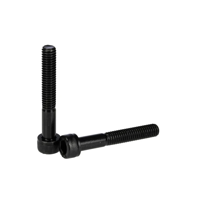 Yahata Neji Black Oxide Steel Hex Socket Cap Screw, Cross Drive, M6 Thread, 40 mm Length M6X40