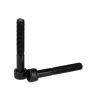 Yahata Neji Black Oxide Steel Hex Socket Cap Screw, Cross Drive, M6 Thread, 40 mm Length M6X40