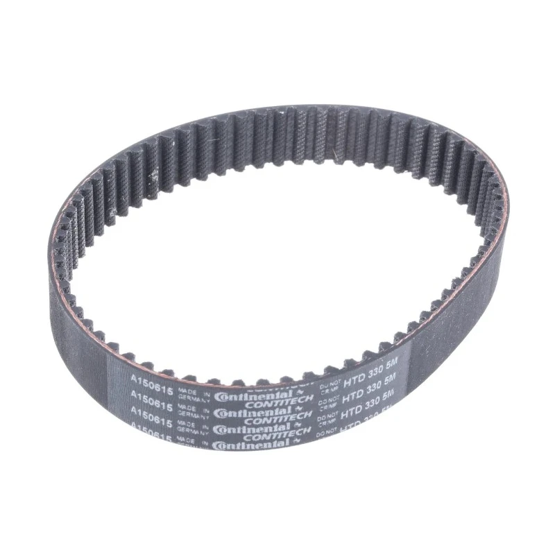 Contitech Synchrobelt HTD Timing Belt 5 mm Pitch, 66 Teeth, 330 mm Length, 15 mm Width, Rubber with Glass Cord 330 5M 15