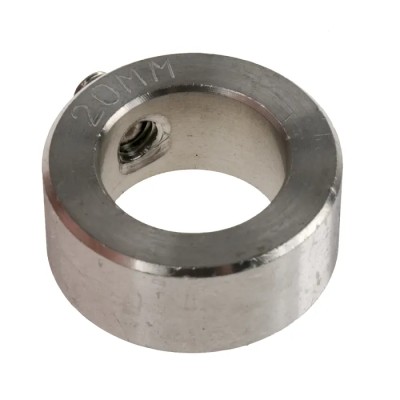 RS PRO Shaft Collar One Piece Set Screw Stainless Steel Bore 20 mm OD 32 mm Width 14 mm 122-3457