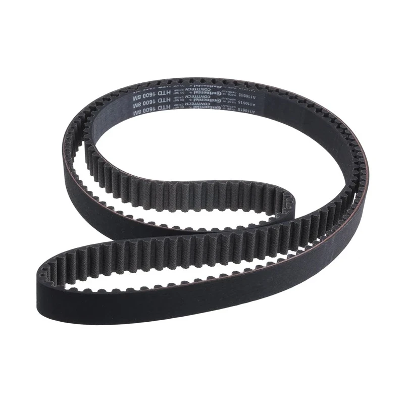 Contitech High Torque Rubber Glass Cord Synchrobelt HTD Timing Belt 1600mm Length 200 Teeth 8mm Pitch 20mm Width 1600 8M 20