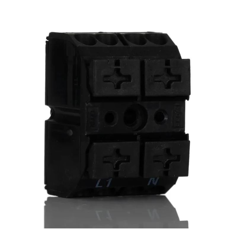 WAGO 862 Series Terminal Strip, 2-Way, 12AWG, 20 AWG Wire, 32A Cage Clamp 862-1552