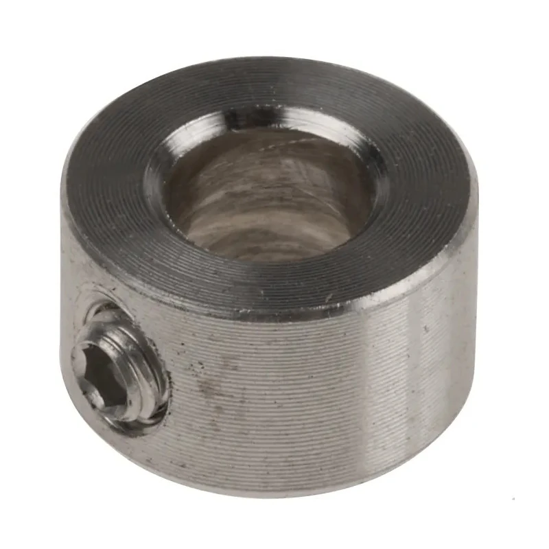 RS PRO Stainless Steel One Piece Shaft Collar Set Screw Fastening, Bore Diameter 5 mm, Outside Diameter 10 mm 122-3448
