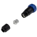 Bulgin Miniature Circular Connector Socket, Female, 10 Contacts, Cable Mount, IP68 Rated, Buccaneer 400 PX0410/10S/6065