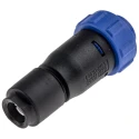 Bulgin Miniature Circular Connector Socket, Female, 10 Contacts, Cable Mount, IP68 Rated, Buccaneer 400 PX0410/10S/6065
