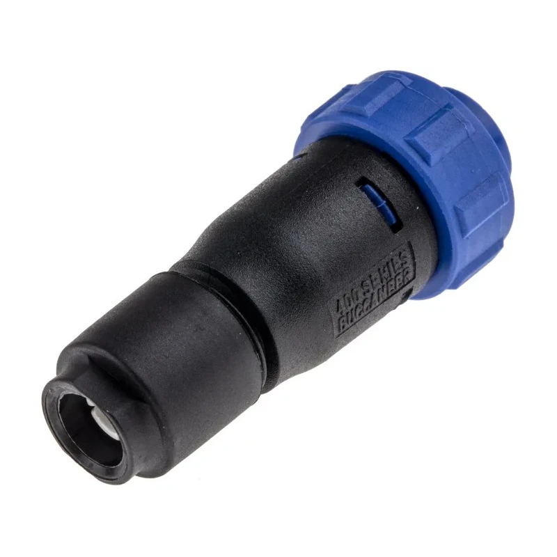 Bulgin Miniature Circular Connector Socket, Female, 10 Contacts, Cable Mount, IP68 Rated, Buccaneer 400 PX0410/10S/6065