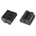 WAGO 862 Series Terminal Strip 3-Way, 12AWG 20 AWG Wire, 32A Cage Clamp 862-1503