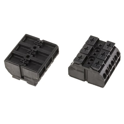 WAGO 862 Series Terminal Strip 3-Way, 12AWG 20 AWG Wire, 32A Cage Clamp 862-1503