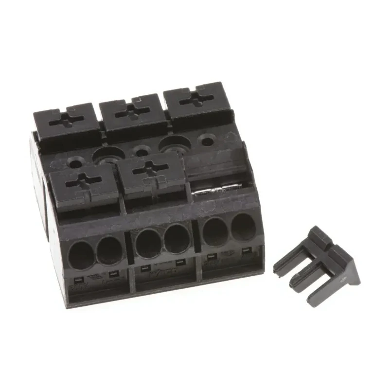 WAGO 862 Series Terminal Strip 3-Way, 12AWG 20 AWG Wire, 32A Cage Clamp 862-1503