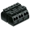 WAGO 862 Series Terminal Strip 3-Way, 12AWG 20 AWG Wire, 32A Cage Clamp 862-1503