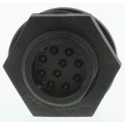 Bulgin Circular Connector Miniature Front Mount Socket 10 Contacts IP68 Buccaneer 400 Series PX0412/10S