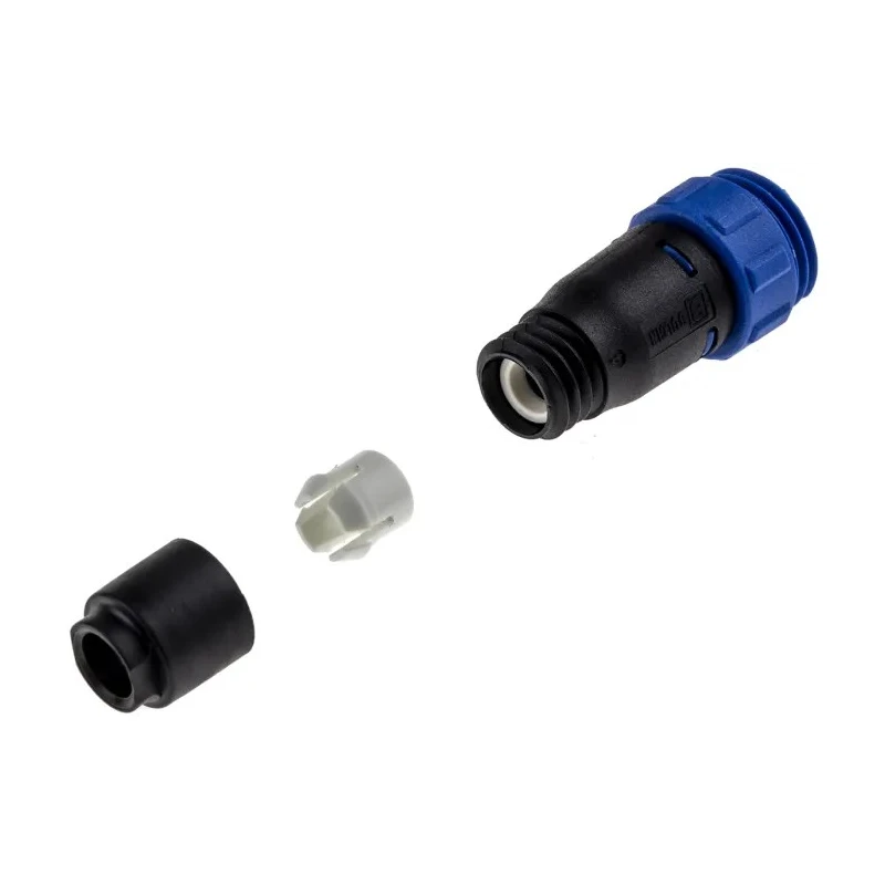 Bulgin Industrial Circular Connector, 10 Contacts, Cable Mount, Miniature Size, Socket Female, IP68 PX0411/10S/6065