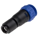 Bulgin Industrial Circular Connector, 10 Contacts, Cable Mount, Miniature Size, Socket Female, IP68 PX0411/10S/6065