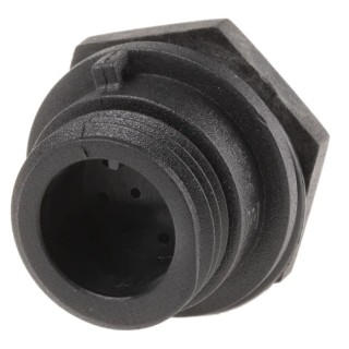 Bulgin Circular Connector, 10 Contacts, Front Mount Plug, Male, Miniature, IP68, Buccaneer 400 Series PX0412/10P