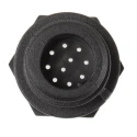 Bulgin Circular Connector, 10 Contacts, Front Mount Plug, Male, Miniature, IP68, Buccaneer 400 Series PX0412/10P