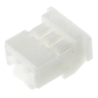 JST PA Female Connector Housing 2 mm Pitch 3 Way 1 Row Straight PAP-03V-S