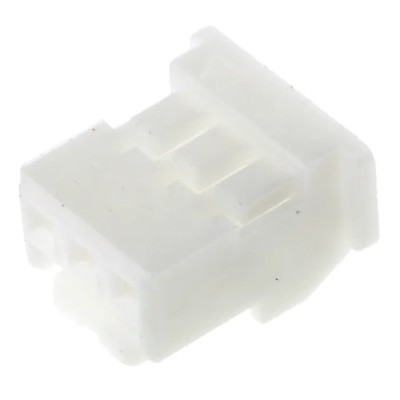 JST PA Female Connector Housing 2 mm Pitch 3 Way 1 Row Straight PAP-03V-S