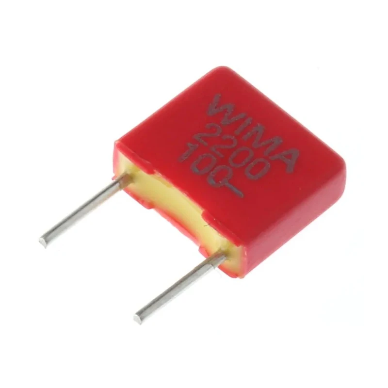 WIMA FKS2 Film Capacitor 2.2nF 63V AC 100V DC Through Hole Mount FKS2