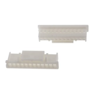 JST PA Female Connector Housing, 2 mm Pitch, 12 Way, 1 Row Straight PAP-12V-S
