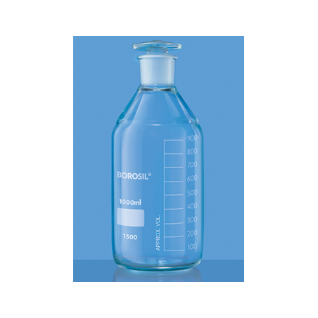 borosil-reagent-bottles-narrow-mouth-with-i-c-glass-stopper-capacity-250-ml-1500021-39580