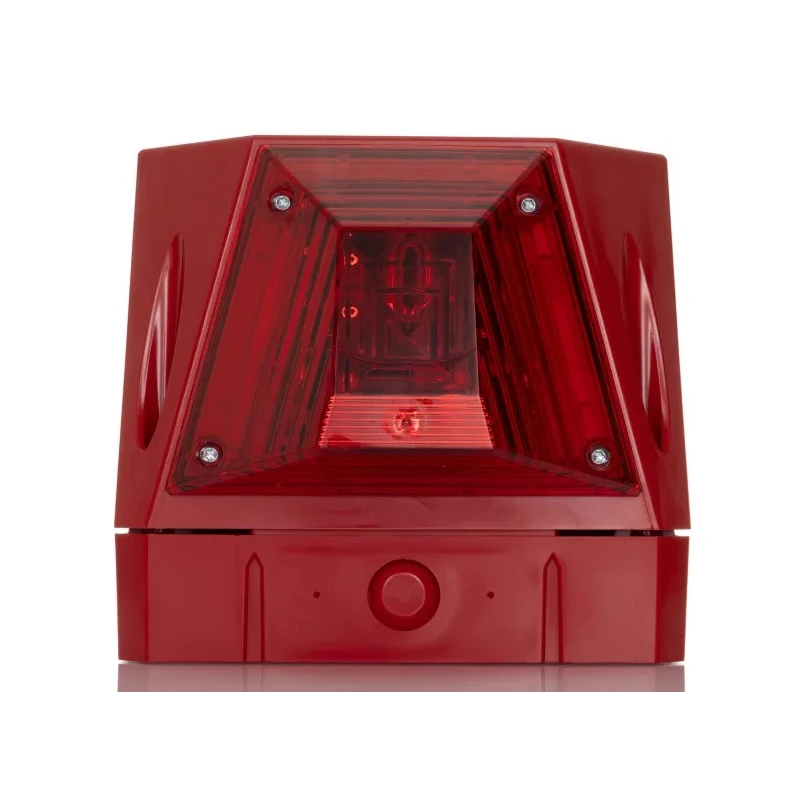 Eaton Asserta Series Red Sounder-Beacon Combination, IP66 30V AC Wall Mount 122 dB at 1m Electronic 