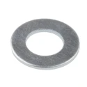 RS PRO Steel Bright Zinc Washers M6 BS 4320 Zinc Plated Form B 0.9mm Thickness 122-4387