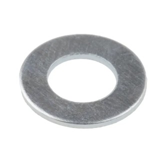 RS PRO Steel Bright Zinc Washers M6 BS 4320 Zinc Plated Form B 0.9mm Thickness 122-4387