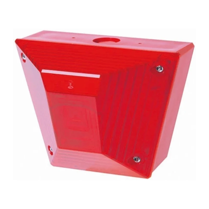 Eaton Asserta Series Red Beacon 230V AC Flashing Surface Mount Xenon Bulb IP66 7032131FUL-0041