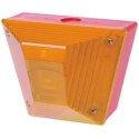 Eaton Asserta Series Amber Beacon 24V AC Flashing Surface Mount Xenon Bulb IP66 7031132FUL-0042
