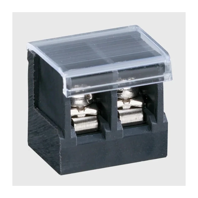 Yoshida Electric Industry HPB Series 2-Contact PCB Terminal Block, 7.62 mm Pitch, 1 Row, 250V, 10A, Polybutylene HPB7C01R-2E