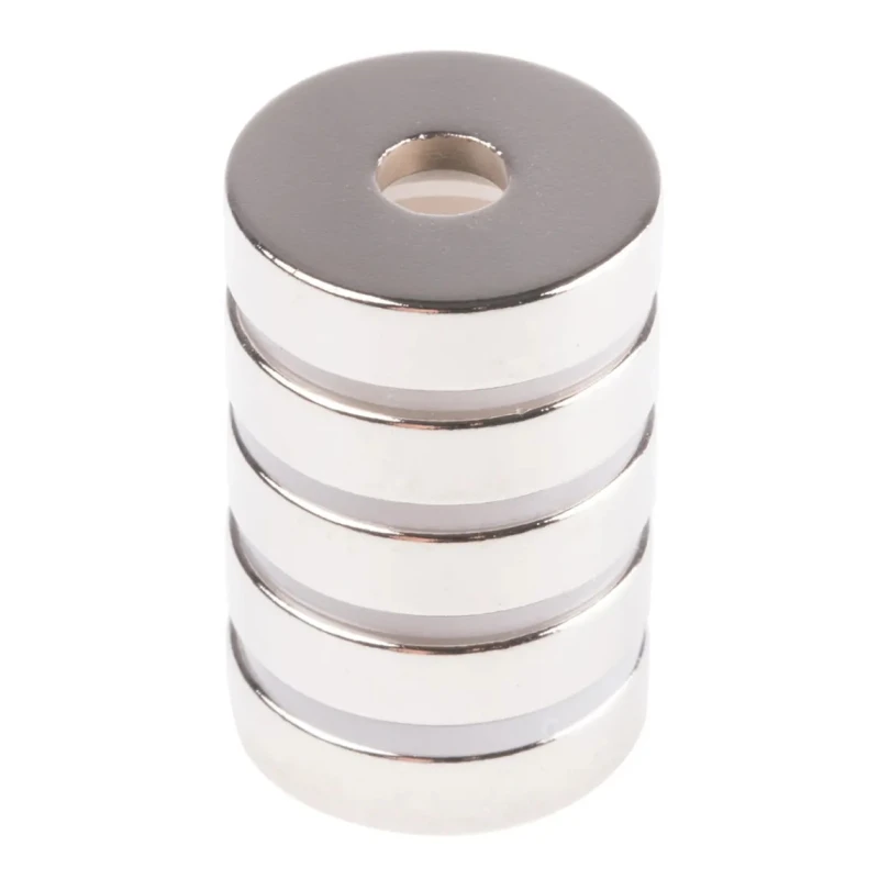 Eclipse Neodymium Ring Magnet Length 6 mm Width 20 mm Thickness 5 mm Grade 42 CE Certified N844S