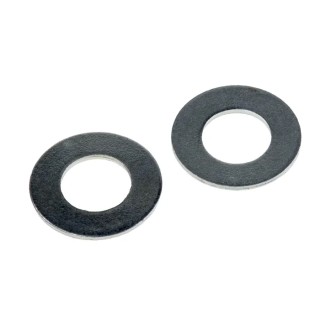 RS PRO Steel Bright Zinc Washers Compatible with M10 Screws, External Diameter 21mm, Thickness 1.45mm, BS 4320 122-4389