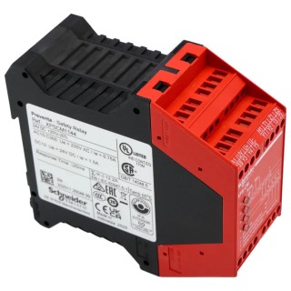 Schneider Electric 24V DC Safety Relay with 2 Safety Contacts and 4 Auxiliary Contacts XPSCM1144
