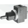 Greenlee 1 Piece Punch & Die Set Hydraulic, 58.4 x 11.3 mm Hole Size, 1.6 mm Mild Steel Cutting Capacity 50124757