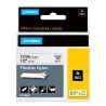 Dymo Black on White Label Printer Tape 12 mm Width, 3.5 m Length SD18488