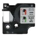 Dymo Black on White Label Printer Tape 12 mm Width, 3.5 m Length SD18488