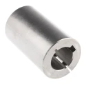 Ruland Stainless Steel Clamp One Piece Coupler 25mm Bore Size 75mm Length 4000rpm Speed 120Nm Torque Rating MCLC-25-25-SS