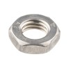 RS PRO Plain Stainless Steel Hex Nut M12 Half Height, 6mm Overall Height, DIN 439B 122-4406