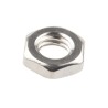 RS PRO Plain Stainless Steel Half Hex Nut M6, DIN 439B 122-4411