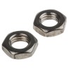 RS PRO Plain Stainless Steel Hex Nut M12 Half Height 6mm DIN 439B 122-4414
