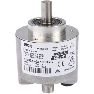 SICK AFM60 Series Absolute Encoder 262144 PPR Profinet Signal Solid Shaft 10 mm 30V DC AFM60