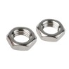 RS PRO Plain Stainless Steel Hex Nut M16 Half Height DIN 439B 8mm 122-4415