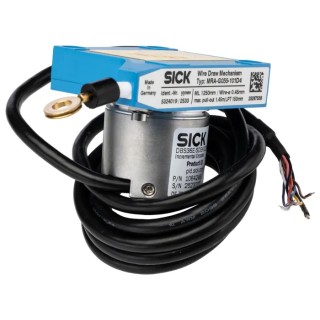 SICK ECOline Series Wire Draw Linear Measuring Encoder 30V, 2500 ppr, HTL Signal, Servo Flange PFG05-E1KM0160 / 1060971