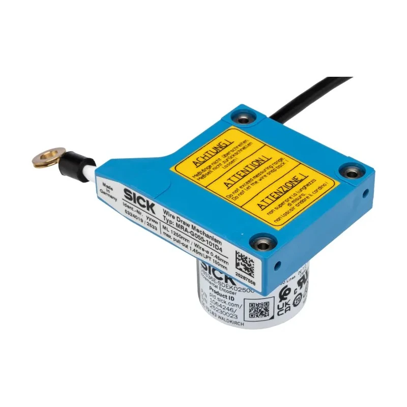 SICK ECOline Series Wire Draw Linear Measuring Encoder 30V, 2500 ppr, HTL Signal, Servo Flange PFG05-E1KM0160 / 1060971