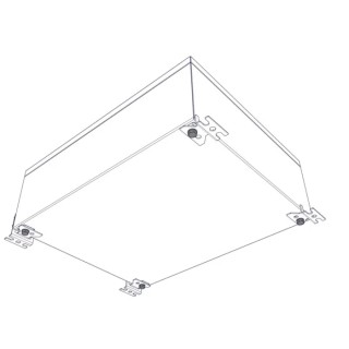 Rose Stainless Steel Mounting Bracket for Use with Stainless Steel Enclosures 37990001
