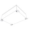 Rose Stainless Steel Mounting Bracket for Use with Stainless Steel Enclosures 37990001